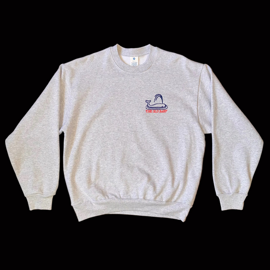 Happy Whale Logo Crew Sweatshirt