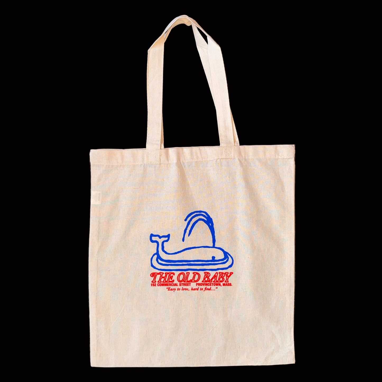 Happy Whale Logo Tote
